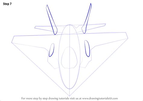 Learn How to Draw Lockheed Martin F-35 Lightning II (Fighter Jets) Step ...