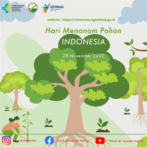 Hari Menanam Pohon Indonesia Tahun 2022 Rsud Dr Soeroto Kabupaten Ngawi