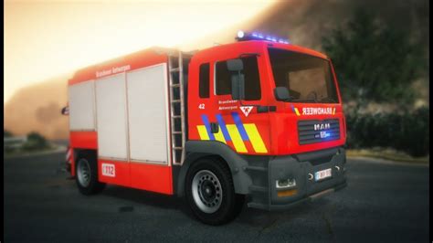 Brandweer Antwerpen Man Tgl Previeuw Youtube