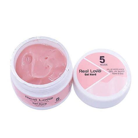Gel Real Love Hard Nude Unhas De Fibra Ml Jadiperfumaria
