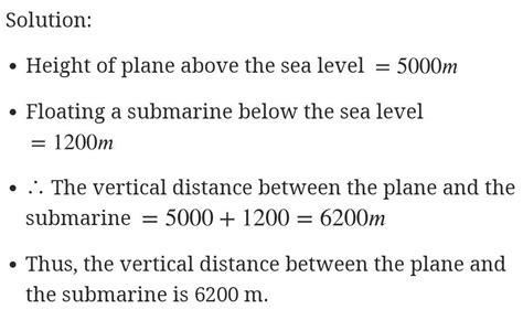 A Plane Is Flying At A Height Of 4500m Above Sea Level At A Particular