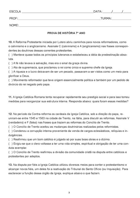 Atividade Historia 7 Ano