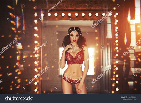 Sensual Portrait Passionate Sexy Brunette Girl Stock Photo Shutterstock