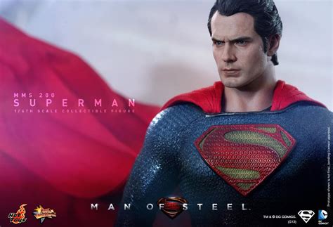 Toyhaven Incoming Hot Toys MMS200 Man Of Steel 1 6th Henry Cavill Superman 12 Inch