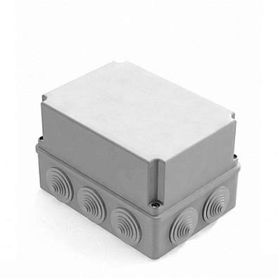 Коробка распаячная для наружного монтажа, 10 гермовводов, 190х140х120мм ...