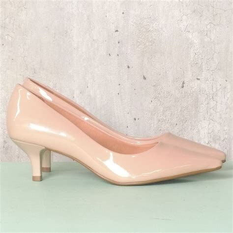 Scarpin Nude Vizzano Sand Lia Feminina Vizzano Usado Enjoei