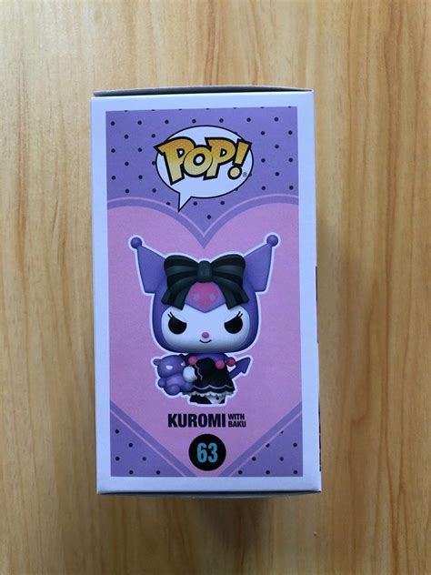 Funko Pop Kuromi With Baku Hot Topic Exclusive Hobbies Toys Toys Games On Carousell
