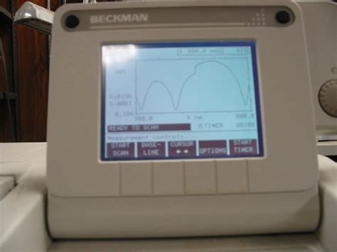 Beckman DU-520 UV-Vis spectrophotometer - Sci-bay