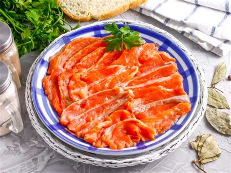 Семга слабосоленая — рецепт с фото