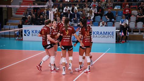 Europapokal Potsdam Ist In Der N Chsten Runde Volleyball Bundesliga