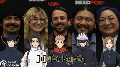 Interview Jujutsu Kaisen English Dub Cast Anime Corner