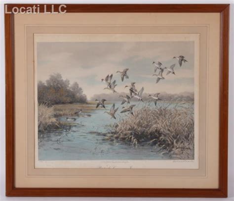 Sold Price Roland Clark American 1874 1957 Print September 1
