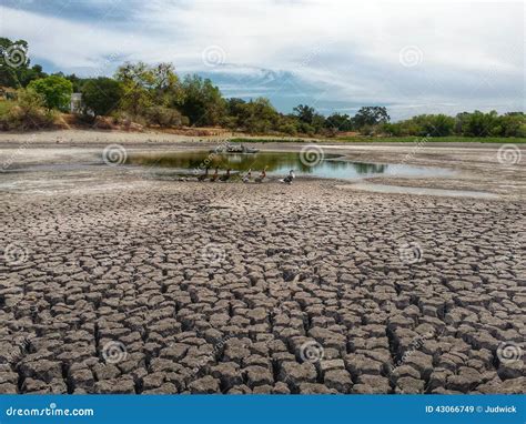 Severe Drought Conditions stock image. Image of lake - 43066749