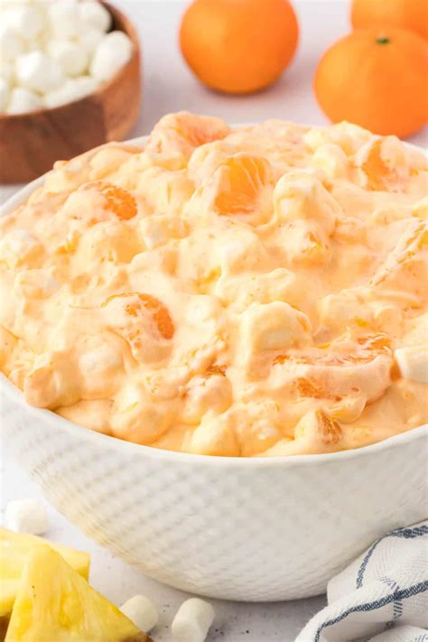 Party Favorite Orange Fluff Salad The First Year