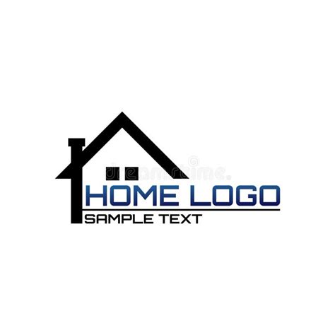 Real Estate And Home Buildings Logo Icons Template Stock Illustration