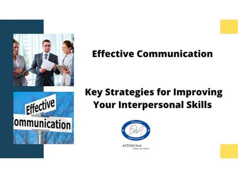 Effective Communication, Key Strategies for Improving Your ...