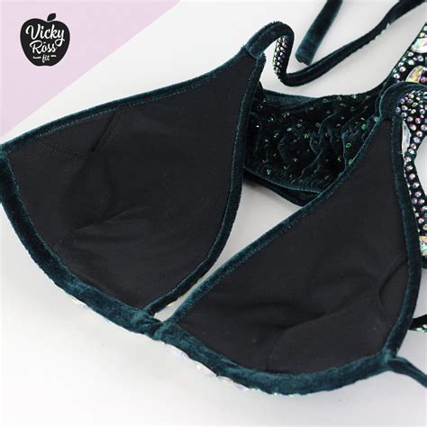 Emerald Green Designer Bikini Vicky Ross Signature Collection Vicky