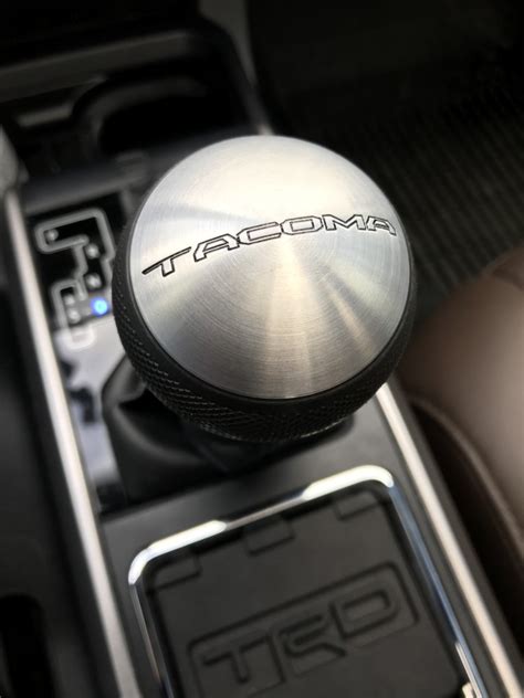 2017 Tacoma Shift Knob Options Tacoma World