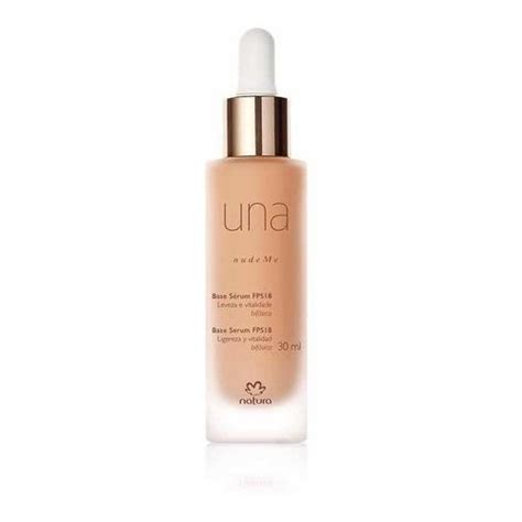Base Una Sérum Nude Me FPS 18 Natura Shopee Brasil