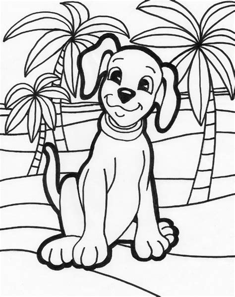 Baú da Web: Cachorrinhos fofos para imprimir e colorir