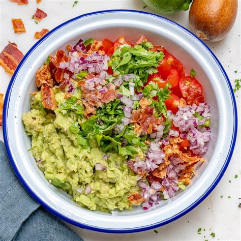 This Clean And Loaded Bacon Guacamole Is Super Yummy Clean Food Crush