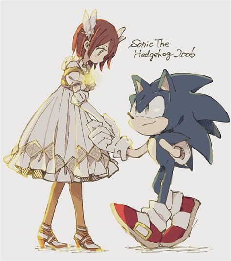 sonic the hedgehog and princess elise the third (sonic and 1 more ...