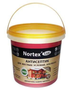 Антисептик для бетона Нортекс дезинфектор: действие и характеристики