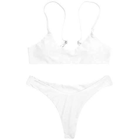 Sherry Dc Swim Sherry Dc White Brazilian Thong Bikini Poshmark