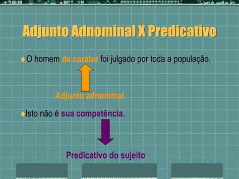Predicativo Do Sujeito E Adjunto Adnominal - 6