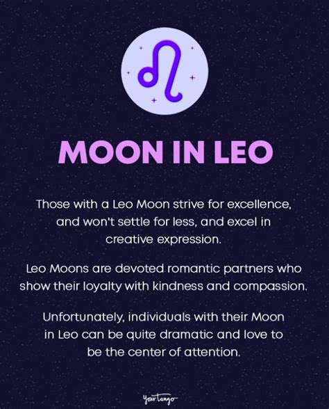 Leo Moon Sign Meaning And Characteristics