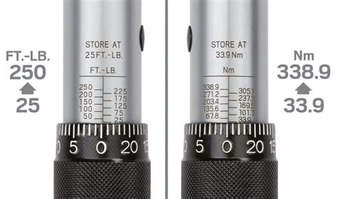 Inch Drive Micrometer Torque Wrench Ft Lb Tekton