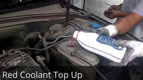 Audi A4 1 8 Tfsi Coolant Top Up Youtube