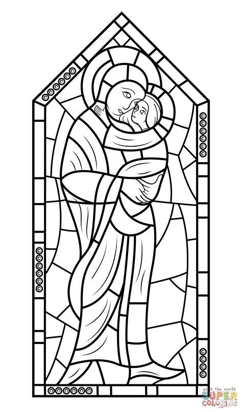 Desenhos De Maria Para Colorir - 7