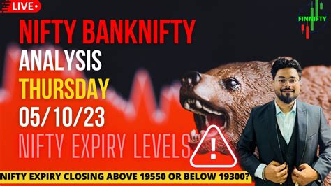 Nifty Banknifty Thursday Analysis Levels 5th Oct Nifty Expiry Closing