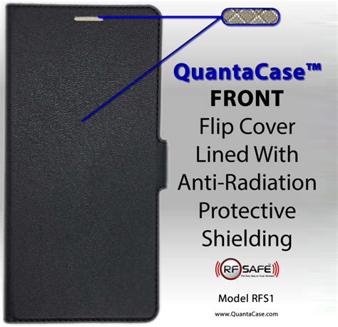 Rf Safe Iphone Pro Quantacase Rfs Phone Radiation Shield Rf