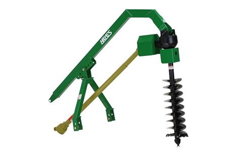 Hayes Heavy Duty Tractor Post Hole Digger With 9 Inch Auger