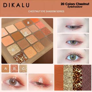 Jual Dikalu X K Apeine Chestnut Colors Eyeshadow Palette Matte