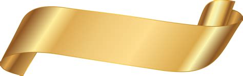 Gold Ribbon Png Gold Banner Clipart Png Image Gold Ribbon Banner | Hot