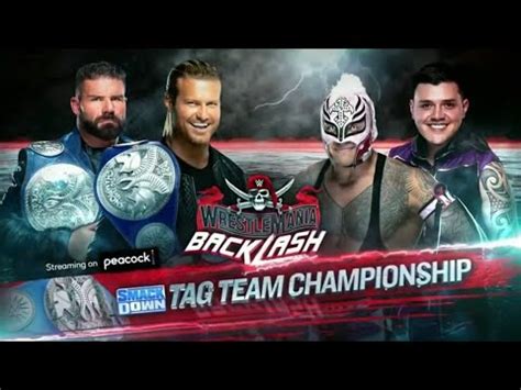 Dolph Ziggler Robert Rode Vs Rey Mysterio Dominik Mysterio