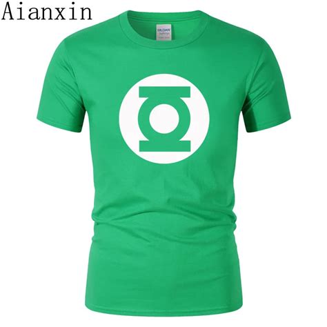 Aianxin 2019 New Top Quality Cotton T Shirt Sheldon Cooper Super Hero