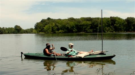 Kayak Sailing With Sydney Wilderness Systems Pamlico Tandem Youtube