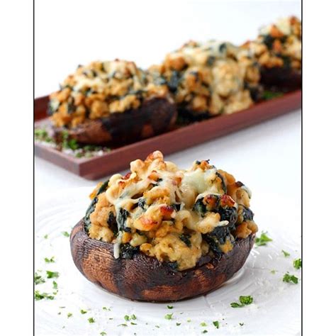 Chicken Marsala Stuffed Portobello Mushrooms Recipe | The Feedfeed