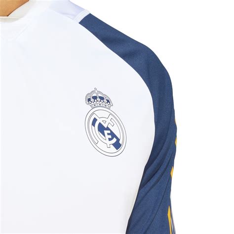 Adidas Real Madrid Training Top Adults White