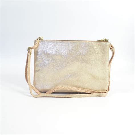 Mila Louise Natasha X Sac Et Pochette Ceremony Cuir Nude