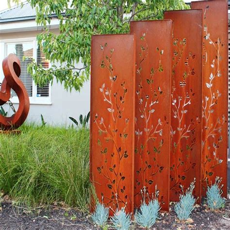 garden privacy metal screens metal privacy screen decorative panel