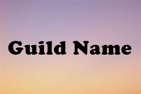 450 Guild Name Generator 2023 Name Guider