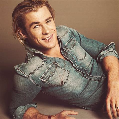 Chris Hemsworth Hot And Jeans Image On Favim