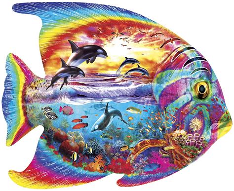 Tropical Fish, 1000 Pieces, MasterPieces | Puzzle Warehouse