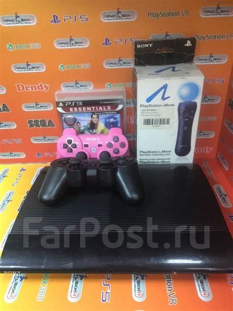 SONY PS3 super slim 500 GB+ Мув +игры 2 джоя. Центр/Приставкин, новый ...