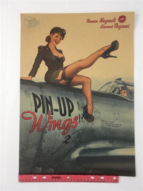 Pin Up Poster WW World War US Army Vintage Print Pin Up Hot Girls